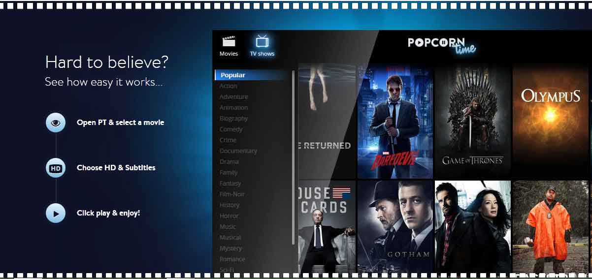 popcorn time download for mac